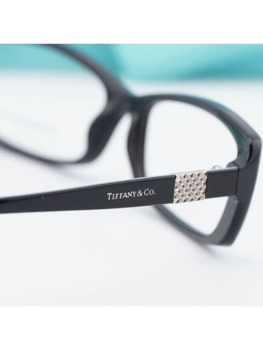 Tiffany & Co TF2070-B 8001 Eyeglasses Black 53mm Rectangle